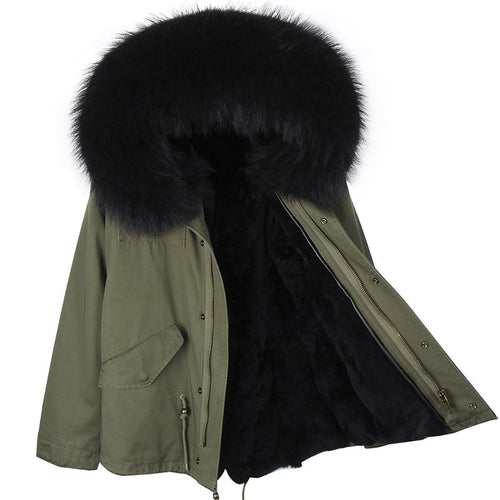 Loose Short Fur Coat