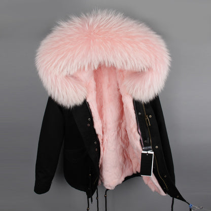 Loose Short Fur Coat