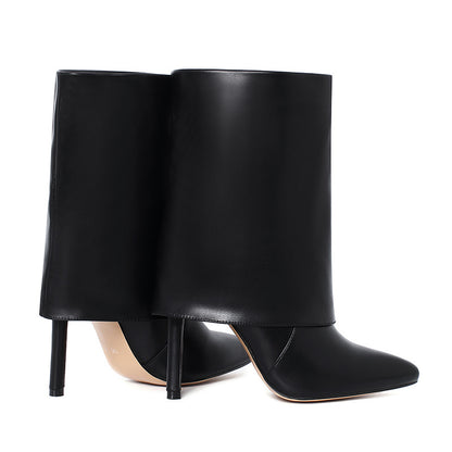 Cowhide Leather Boots