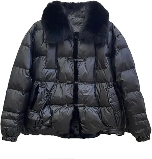 Large Fur Collar Jacket