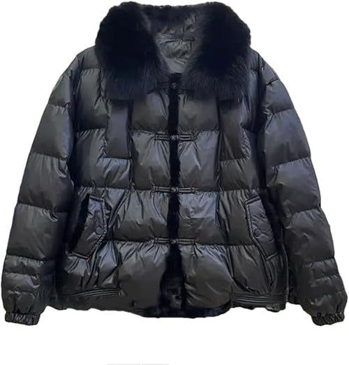 Large Fur Collar Jacket