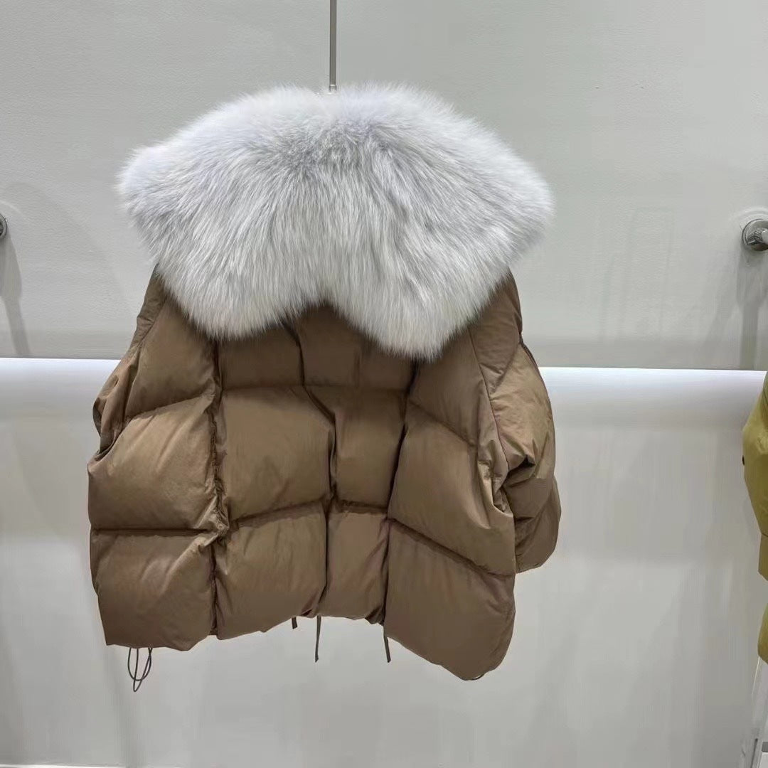 Big Fur Collar Down Jacket