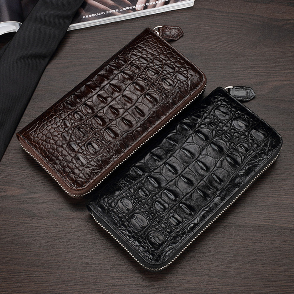 Skin Bone Leather Wallet