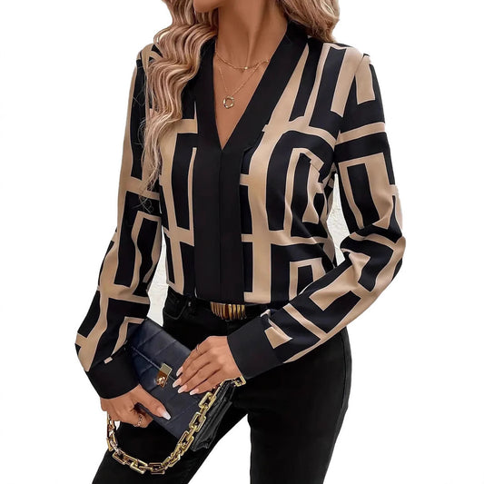 Geometric Pattern Top