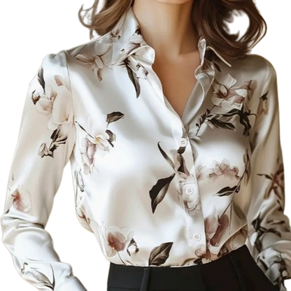 Elegant Satin Shirt