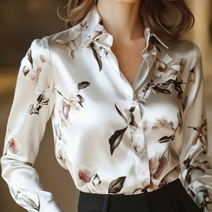 Elegant Satin Shirt