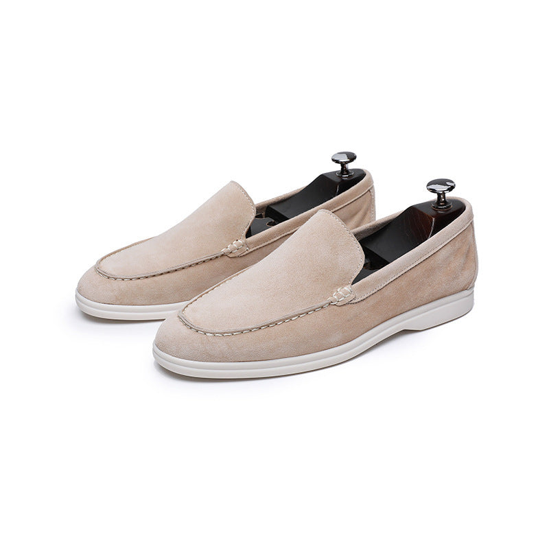 Luxury redefined – timeless sheepskin loafers for the modern man. Italian design