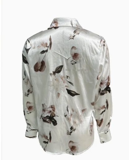 Elegant Satin Shirt