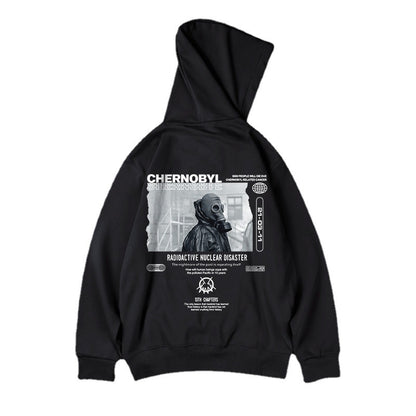 Fashionable And Simple Men's Loose Hooded Sweater