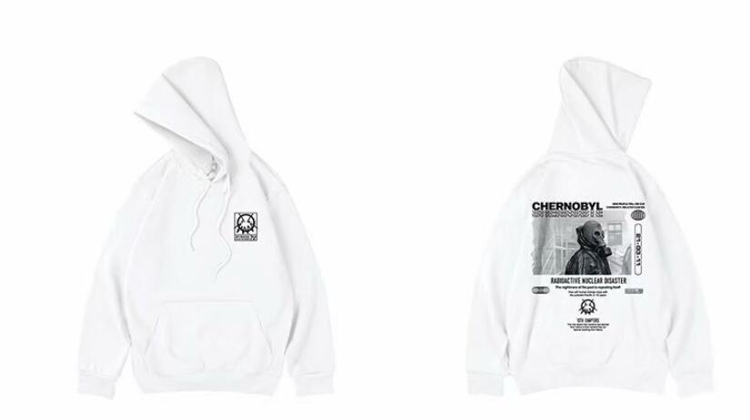 Fashionable And Simple Men's Loose Hooded Sweater