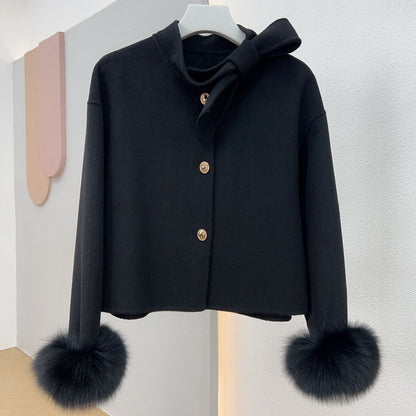 Cashmere Wool Overcoat Coat