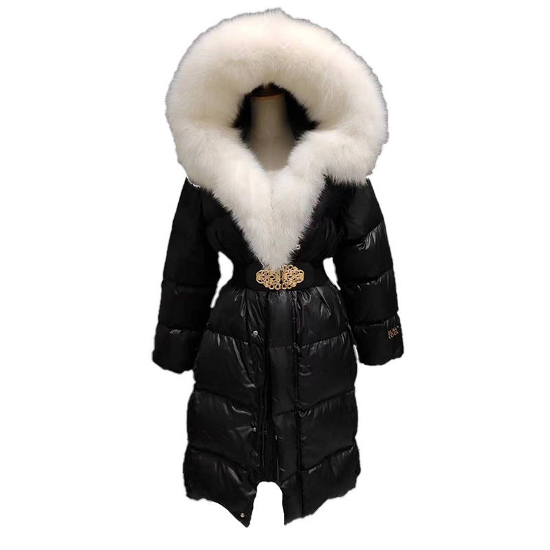 Real Fox Fur Down Jacket
